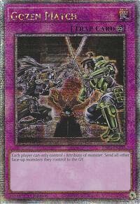 Gozen Match (Quarter Century Secret Rare) - Quarter Century Stampede - YuGiOh card