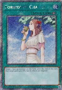 Forbidden Chalice (Platinum Secret Rare) - Quarter Century Stampede - YuGiOh card