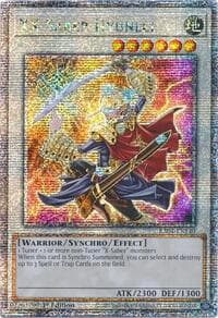 XX-Saber Hyunlei (Quarter Century Secret Rare) - Quarter Century Stampede - YuGiOh card