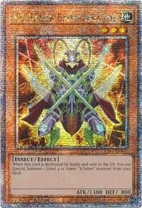 XX-Saber Emmersblade (Quarter Century Secret Rare) - Quarter Century Stampede - YuGiOh card