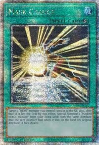 Mask Change (Quarter Century Secret Rare) - Quarter Century Stampede - YuGiOh card