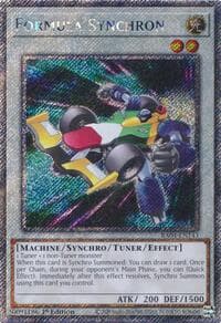 Formula Synchron (Platinum Secret Rare) - Quarter Century Stampede - YuGiOh card