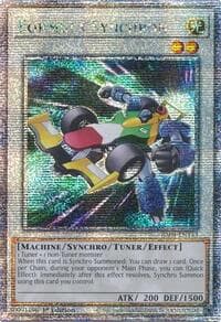 Formula Synchron (Quarter Century Secret Rare) - Quarter Century Stampede - YuGiOh card