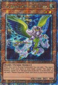 The Agent of Mystery - Earth (Quarter Century Secret Rare) - Quarter Century Stampede - YuGiOh card