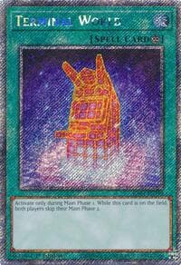 Terminal World (Platinum Secret Rare) - Quarter Century Stampede - YuGiOh card