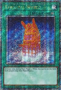 Terminal World (Quarter Century Secret Rare) - Quarter Century Stampede - YuGiOh card