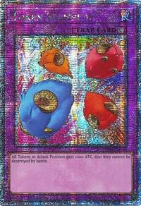 Token Stampede (Quarter Century Secret Rare) - Quarter Century Stampede - YuGiOh card