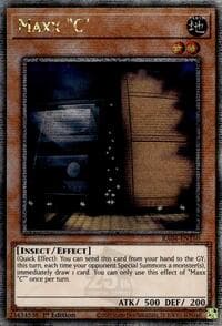 Maxx "C" (Quarter Century Secret Rare) - Quarter Century Stampede - YuGiOh card