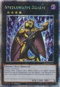 Steelswarm Roach (Quarter Century Secret Rare) - Quarter Century Stampede - YuGiOh card