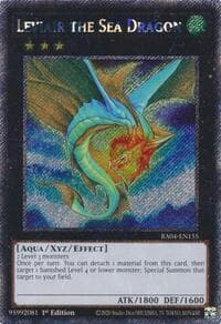 Leviair the Sea Dragon (Platinum Secret Rare) - Quarter Century Stampede - YuGiOh card