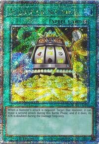 Double or Nothing! (Quarter Century Secret Rare) - Quarter Century Stampede - YuGiOh card