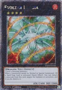 Evolzar Laggia (Platinum Secret Rare) - Quarter Century Stampede - YuGiOh card