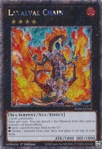 Lavalval Chain (Platinum Secret Rare) - Quarter Century Stampede - YuGiOh card