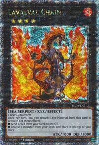 Lavalval Chain (Quarter Century Secret Rare) - Quarter Century Stampede - YuGiOh card