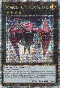 Number 16: Shock Master (Quarter Century Secret Rare) - Quarter Century Stampede - YuGiOh card