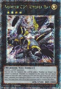 Number C39: Utopia Ray (Quarter Century Secret Rare) - Quarter Century Stampede - YuGiOh card