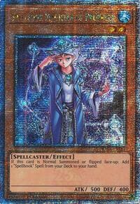 Spellbook Magician of Prophecy (Quarter Century Secret Rare) - Quarter Century Stampede - YuGiOh card