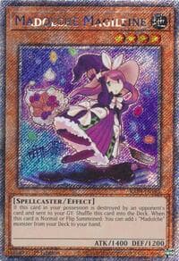 Madolche Magileine (Platinum Secret Rare) - Quarter Century Stampede - YuGiOh card
