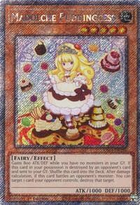 Madolche Puddingcess (Platinum Secret Rare) - Quarter Century Stampede - YuGiOh card