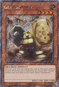 Geargiarmor (Platinum Secret Rare) - Quarter Century Stampede - YuGiOh card