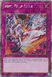 Void Trap Hole (Platinum Secret Rare) - Quarter Century Stampede - YuGiOh card