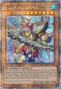 Mermail Abyssmegalo (Quarter Century Secret Rare) - Quarter Century Stampede - YuGiOh card
