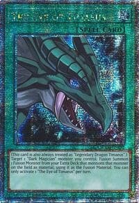 The Eye of Timaeus (Quarter Century Secret Rare) - Quarter Century Stampede - YuGiOh card