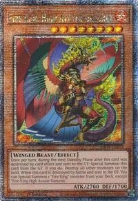 Fire King High Avatar Garunix (Quarter Century Secret Rare) - Quarter Century Stampede - YuGiOh card