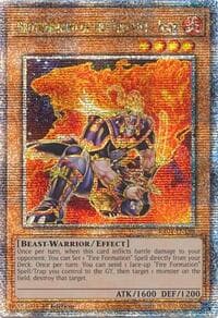 Brotherhood of the Fire Fist - Bear (Quarter Century Secret Rare) - Quarter Century Stampede - YuGiOh card
