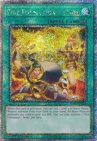 Fire Formation - Tenki (Quarter Century Secret Rare) - Quarter Century Stampede - YuGiOh card