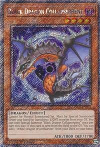 Black Dragon Collapserpent (Platinum Secret Rare) - Quarter Century Stampede - YuGiOh card