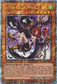 Harpie Channeler (Quarter Century Secret Rare) - Quarter Century Stampede - YuGiOh card