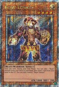 Bujin Yamato (Quarter Century Secret Rare) - Quarter Century Stampede - YuGiOh card