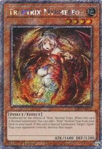 Traptrix Myrmeleo (Platinum Secret Rare) - Quarter Century Stampede - YuGiOh card