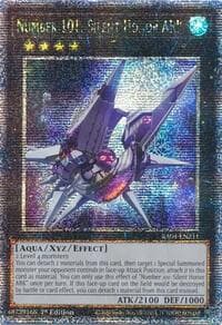Number 101: Silent Honor ARK (Quarter Century Secret Rare) - Quarter Century Stampede - YuGiOh card