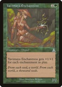 Yavimaya Enchantress - Urza's Destiny - Magic: The Gathering card