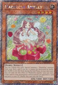 Madolche Anjelly (Platinum Secret Rare) - Quarter Century Stampede - YuGiOh card