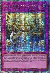 Artifact Sanctum (Quarter Century Secret Rare) - Quarter Century Stampede - YuGiOh card