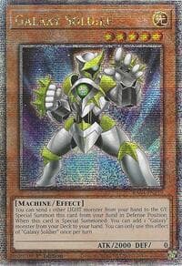 Galaxy Soldier (Quarter Century Secret Rare) - Quarter Century Stampede - YuGiOh card