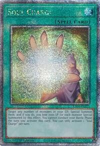 Soul Charge (Quarter Century Secret Rare) - Quarter Century Stampede - YuGiOh card