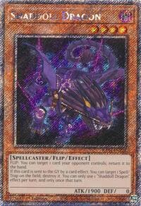 Shaddoll Dragon (Platinum Secret Rare) - Quarter Century Stampede - YuGiOh card