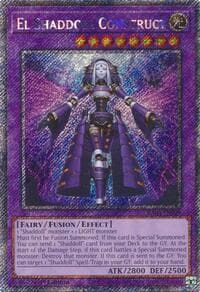El Shaddoll Construct (Platinum Secret Rare) - Quarter Century Stampede - YuGiOh card