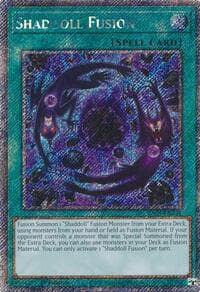 Shaddoll Fusion (Platinum Secret Rare) - Quarter Century Stampede - YuGiOh card