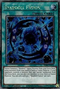 Shaddoll Fusion (Quarter Century Secret Rare) - Quarter Century Stampede - YuGiOh card