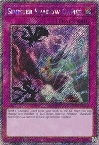 Sinister Shadow Games (Platinum Secret Rare) - Quarter Century Stampede - YuGiOh card