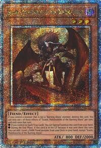 Scarm, Malebranche of the Burning Abyss (Quarter Century Secret Rare) - Quarter Century Stampede - YuGiOh card