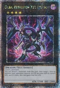 Dark Rebellion Xyz Dragon (Quarter Century Secret Rare) - Quarter Century Stampede - YuGiOh card