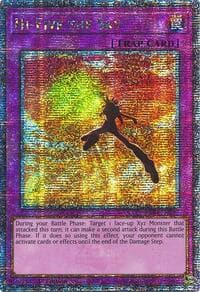 Hi-Five the Sky (Quarter Century Secret Rare) - Quarter Century Stampede - YuGiOh card