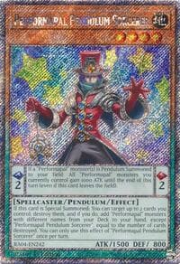 Performapal Pendulum Sorcerer (Platinum Secret Rare) - Quarter Century Stampede - YuGiOh card