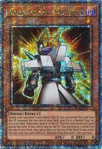 Absolute King Back Jack (Quarter Century Secret Rare) - Quarter Century Stampede - YuGiOh card